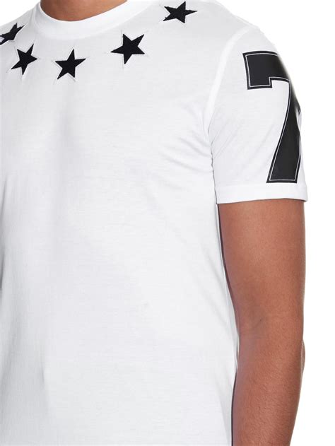 givenchy shirt with stars|men's givenchy t shirt sale.